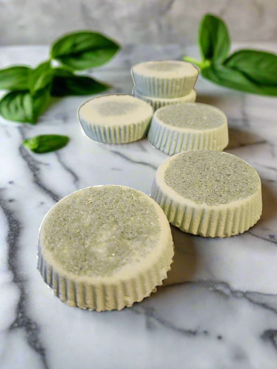 Shower Melts - Basil, Sage & Mint Scented