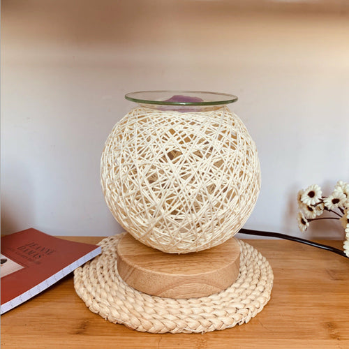 Bamboo Wax Warmer & Night Light
