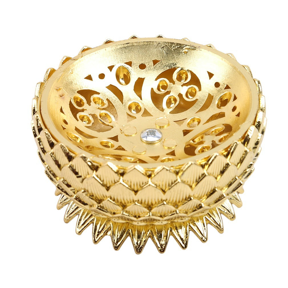 Lotus Alloy Incense Burner