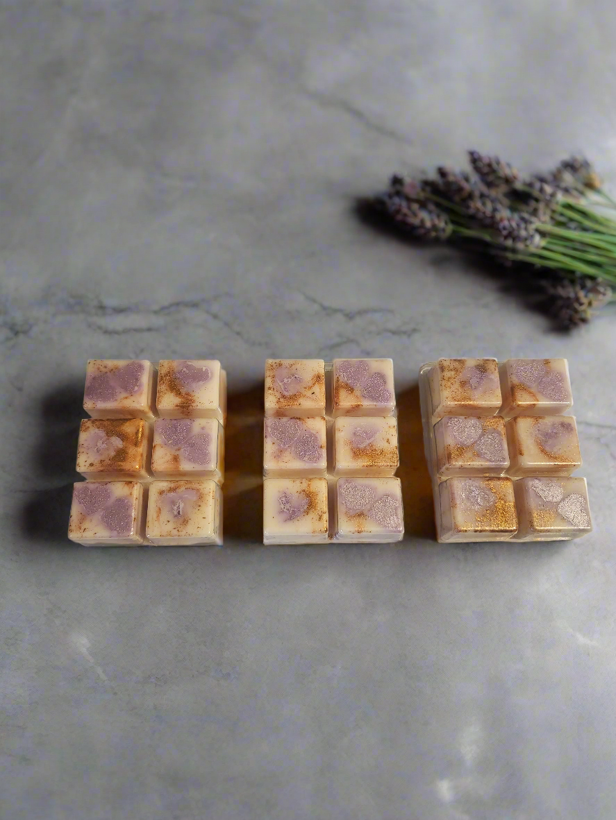 Smoked Vanilla w/ hints of Lavender & Chamomile Scented Wax melts