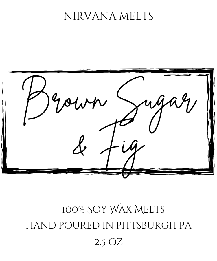 Brown Sugar & Fig Scented Wax melts