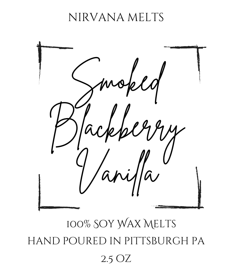 Smoked Blackberry Vanilla Scented Wax Melts