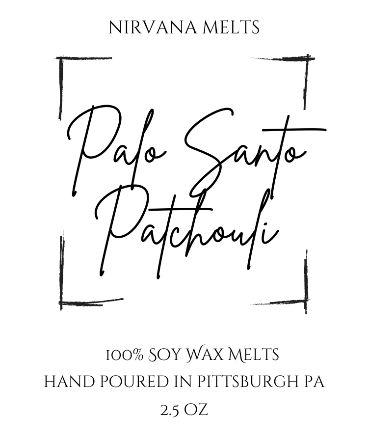 Palo Santo Patchouli Scented Wax Melts